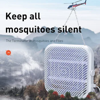 BASEUS UV-USB-Kerge Mosquito Killer Elektrilised Mosquito Killer Lamp Photocatalysis Mute Kodu LED Zapper Putukate Lõksu Radiationless