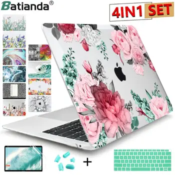 Batianda Sülearvuti Puhul Uus MacBook Pro 16 tolline 2019 Touch Baar Mood Trükkimine Kõva Kest koos Klaviatuuri Kate Naha A2179