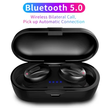 CBAOOO Bluetooth Kõrvaklapid TWS Min Traadita Earbuds Sport, muusika, stereo, bass kõrvaklapid, bluetooth 5.0 earbuds koos mic telefon