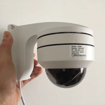 CCTV Väljas Turvalisuse 5MP MINI Dome PTZ Kaamera 4X ZOOM POE IP-Kaamera Öise Nägemise 50m Koos 48V POE NVR ONVIF P2P Mobiil Vaadata
