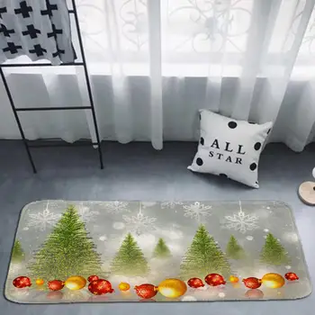 Creative 3D-Printimine Jõulud Matt Esik Vaibad ja Vaipkatted eest Magamistuba elutoa Vaip, Köök, Vannituba Anti-Slip põrandamatid