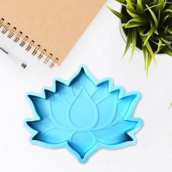 DIY Crafts Decor Lotus Flower Diplomeeritud Epoksüvaik Hallituse Cup Matt Silikoon Hallituse Uus