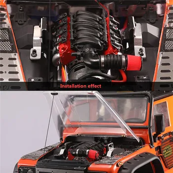 DJC-0641 LS3 V8 6.2 L mootori ühise kasutamise 1/10 skaala trx4 jeep Defender d90/110/130/ventilaatori temperatuuri andur Osad