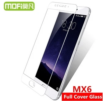 Eest meizu mx6 screen protector klaas karastatud täielikult katta mofi originaal jaoks meizu mx-6 kaitseklaas film 9H 2.5 D premium