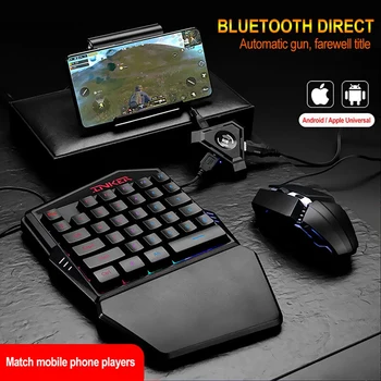 Eest PUBG Mobiil Gamepad Töötleja Gaming Klaviatuuri Hiire Converter For Android, IOS Telefoni ja ARVUTI Bluetooth Adapter Universaalne
