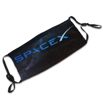Elon Musk ON Spacex Diy Täiskasvanud Lapsed Näo Mask Spacex Ruumi Tesla Elon Musk Teadus Astronaut Raketi Elon Kuu Muskus Falcon 9 Tähte