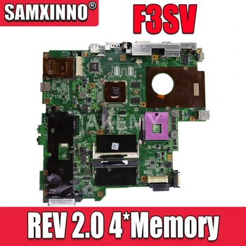 F3SV REV 2.0 4*Mälu Asus F3S Z53S F3SG F3SR F3SC F3SA F3SE F3SG sülearvuti emaplaadi testitud hea ja täiuslik töö