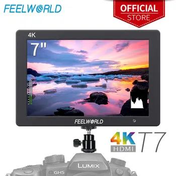 Feelworld T7 7 Tolline 1920x1200 IPS HDMI Kaamera Valdkonnas Monitori Tugi, 4K Sisend-Väljund Video Monitor PEEGELKAAMERA Canon Nikon Sony