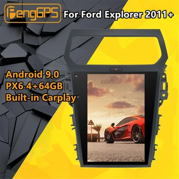 Ford Explorer 2011 - 2019 Android Raadio PX6 Auto Nr DVD-Mängija Multimeedia GPS Navigatsioon Ekraan juhtseade Autoradio Audio