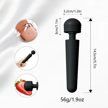 G-Spot Vibraator Tupe Kliitori Stimulaator 10 Režiimid Veekindel AV Võlukepp Keha Massager Sugu Mänguasjad Naine Lesbi Masturbator