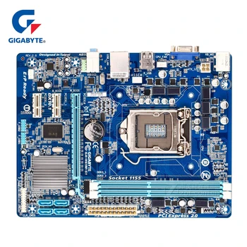 Gigabyte GA-H61M-S1 Originaal Emaplaadi Socket LGA-1155 DDR3 16G H61 H61M S1 Lauaarvuti Emaplaadi SATA II, mida Kasutatakse Systemboard Kasutatud