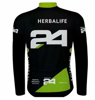HERBALIFE 24 Jalgrattasõit Kampsunid Riided Pikk Varrukas, Sport Täielikku Reisi Mondiale Jalgratas