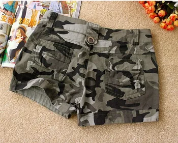 Hulgi-Kõrge kvaliteediga 2020. aasta suvel moe kamuflaaž püksid,naiste vabaaja camo cargo püksid armee sõjalise kuuma püksid W484