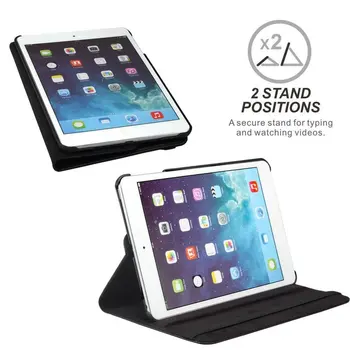 IPad 2 3 4 Juhul, 360 Kraadi Pöörlev PU Nahast Kate Apple iPad 2 3 4 Seista Omanik Juhtudel Smart Tablett A1395 A1396 A1430