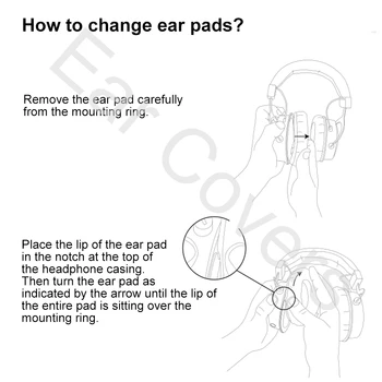 Kõrva Padjad HP OMEN800 Kõrvaklappide Kõrvapadjakesed Asendamine Peakomplekt Kõrva Pad PU Nahk Sponge Vaht