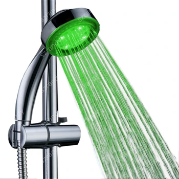 LED Vann Ühe Roheline led käsi dušš, ilma värvikast 8008-A14
