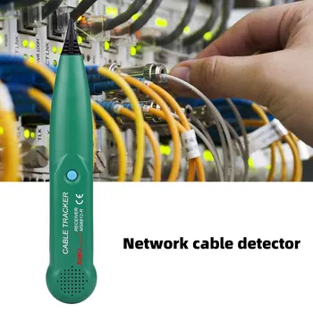 Line detector AIMOmeter MS6812 LAN Kaabli Tester Telefon Traat Tracker Märgistusgaasi koos AVD06 Pinge Detektor