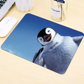 Loomade Pingviin Trükitud Mouse Pad Armas Laud Matid Looduslike Softy Kummist Puldiga Serv tampoonid Sülearvuti PC Gaming Hiired Matid