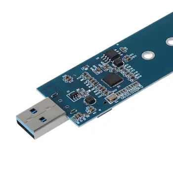 M. 2 USB Adapter, B Klahvi M. 2 SSD Adapter USB 3.0 2280 M2 NGFF SSD Drive Adapter Converter SSD Kaardi Lugeja H4GA