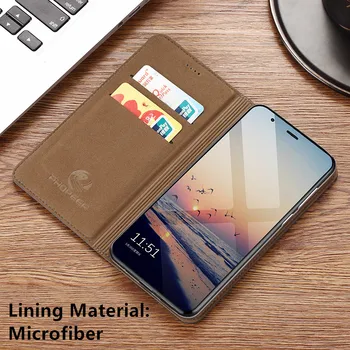 Naturaalsest nahast telefoni kott Huawei Honor 30S/Au 30 Pro/Au 30 Lite/Au 30i telefoni puhul kaardi pesa omanik seista kabuur