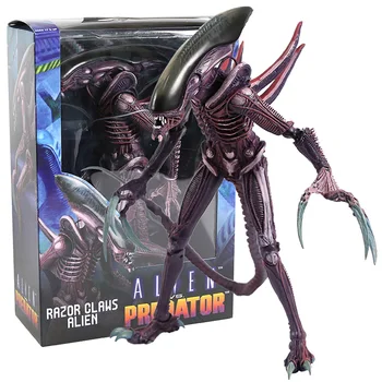 NECA AVP Alien VS Predator Ämblikuvõrkkelme / Chrysalis / Habemenuga Küünised Välismaalase PVC Tegevus Joonis Laekuva Mudel Mänguasi