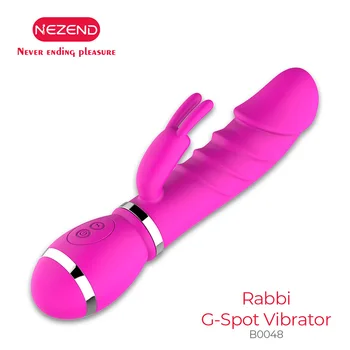 NEZEND 12 sagedus küülik vibraator dildo usb täiskasvanud toodete naise G-punkti stimuleerimist, massaaž mees-ja naissoost täiskasvanud mänguasjad