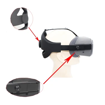 Non-slip Peapael Sponge Matid Fikseerimise Rihm Reguleeritav Pea Rihma VR Kiiver, Turvavöö Oculus-Quest VR Peakomplekt