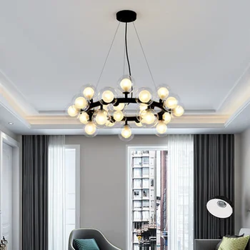 Postmodernistlik ripats kerge luksuslik roostevabast terasest, titaan elutuba disainer mudel tuba plaadi restoran lihtne ripats lamp