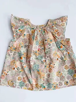 Pre-müüa 2020. aasta suvel tüdrukud tops cotton fashion väikelapse lapsed riided magus lapsed riided
