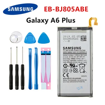 SAMSUNG Orginaal EB-BJ805ABE 3500mAh Aku Samsung Galaxy A6 Pluss A6+ SM-A605F A605G A6050 A605K A605FN A605GN A6058 +Tööriistad