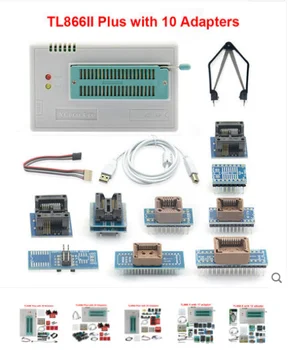 Sinstar V10.08 Minipro TL866II Plus USB Programmeerija toetust 15000+IC SPI NAND Flash EEPROM MCU PIC AVR-Kõrge Kvaliteet