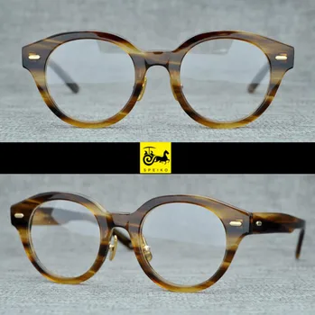 SPEIKO käsitsi valmistatud atsetaat lühinägevus lugemise prillid 1.74 Anti-sinine objektiiv UUESTI.ARUNEDL 47 retro mask ring vintage stiilis prillid