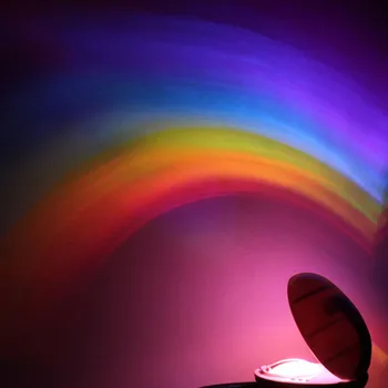 SXZM LED RGB Vikerkaar Projektor Öö Valguses Aku Prower Loominguline Lamp Lapsed Kingitus Valgustus Teenetemärgi Kodus kid Magamistuba