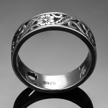 Sõrmustes Võlusid Hõbe 925 Originaalne Disain Naiste Sterling Silver Ükski Kivid Klassikaline Ümmargune Rõngas Trahvi Ehteid Kingitus Hotsale