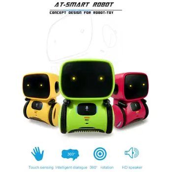 Tark Robot Mänguasjad Tants Häälkäskluse Versioonid Touch Control Mänguasjad, Interaktiivsed Robot Kõnetuvastus Elektrooniline Robot Mänguasi Kingitused