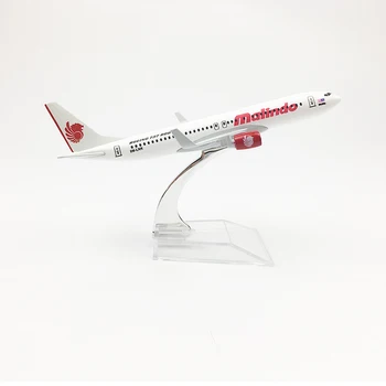 Tasuta kohaletoimetamine malindo Airlines lennuki mudeli Boeing 737 lennuk 16CM Metalli sulam diecast 1:400 lennuki mudel mänguasi childre