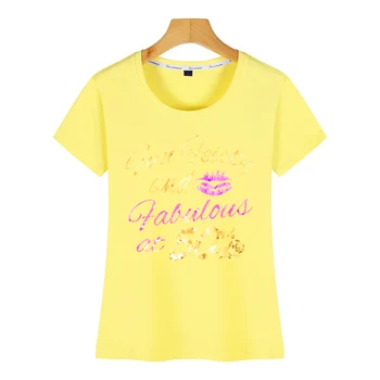 Tops T-Särk Naiste 50. sünnipäeva kujunduse Seksikas Harajuku Puuvill Naine Tshirt