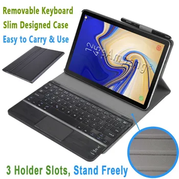 Touchpad Keyboard Case For Samsung Galaxy Tab S7 S7 11+ Pluss 12.4 S6 Lite 10.4 S6 S5e S4 10.5 T870 T970 P610 T860 T720 Hiir