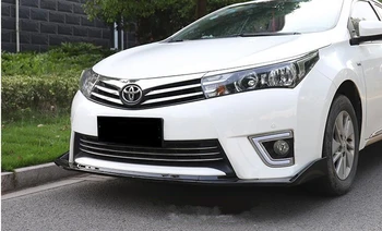 Toyota Corolla Body kit spoiler-2016 Jaoks Corolla ABS Tagumine lip tagumine spoiler esi-Kaitseraud Difuusor Kaitserauad Protector