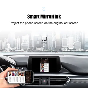 Traadita Auto Raadio Carplay 4+32G android auto toetada telefon loo Meedia Kast Mercedes Benz Carplay Ai Box