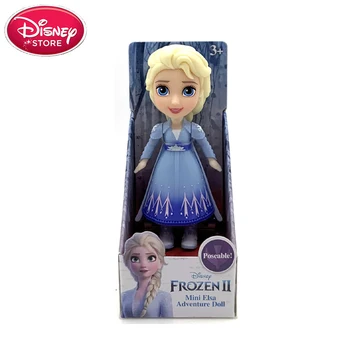Tõeline Disney Külmutatud 2 Figuriin Printsess Anna Elsa Belle Ariel Tuhkatriinu Tegevus Arvandmed Elza PVC Mudel Kids Tüdrukute Mänguasjad Kingitus
