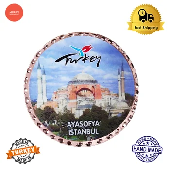 Türgi Türgi Hagia Sophia Külmkapp Magnet Vask Kingitus Mood Uued Dekoratiivsed Magnet Külmkapi Magnet Magnet Metalli