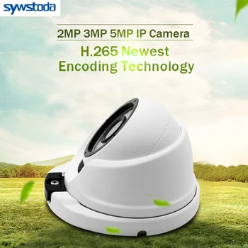 Uus HD H. 265 IP Kaamera 1080P Turvalisuse Väike Sise-Valge Mini Dome Valve CCTV Onvif Veebikaamera Vabatahtlik 5MP