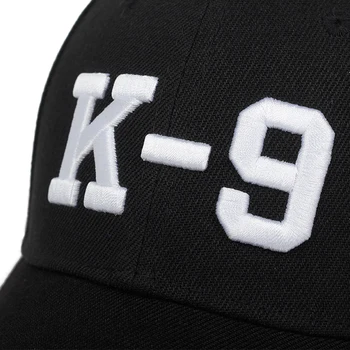 Uus K-9 tähe tikand baseball cap kevadel ja suvel puuvill caps meeste ja naiste mood hip-hop müts väljas päike mütsid