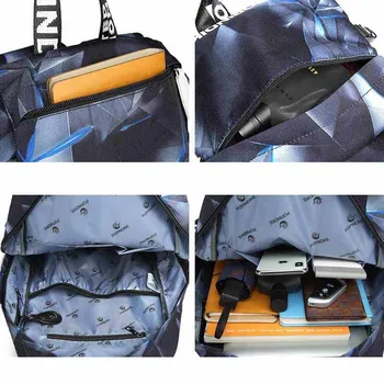 Uus Meeste laadimine USB sülearvuti seljakott teismelised õpilased, tüdrukud, poisid kooli kotti Naiste mochilas reisi bagpack
