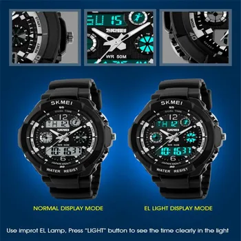 Uus Spordi Mens Kellad Brändi Sõjalise Armee Luksus Digitaalne LED Quartz Watch Käekell Relogio Reloj SKMEI Kell Relojes