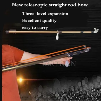 Uus Suure võimsusega Slingshot Teleskoop Rod Portable Folding Shooting Kada Mänguasi Õues Jahindus Slingshot Precision Strike