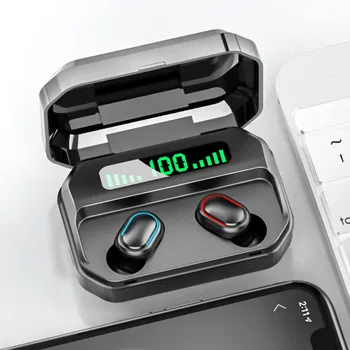 Uus Värv 309 Mini 5.0 Bluetooth Peakomplekt, Laetav 9D Stereo Mini-Kõrva Earbuds Kõrvaklapid koos 2200mah Aku Kast