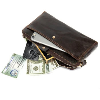 WESTAL rahakott meeste ehtne nahk mees sidur kott meeste rahakott krediitkaardi omanik slim raha kotti telefoni passi kaane 9041