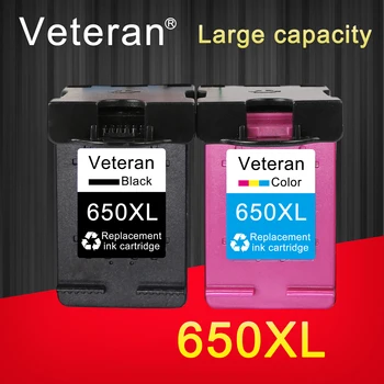 Замена картриджа Veteran 650XL для hp650 hp 650 xl Deskjet 1015 1515 2515 2545 2645 3515 4645 принтера